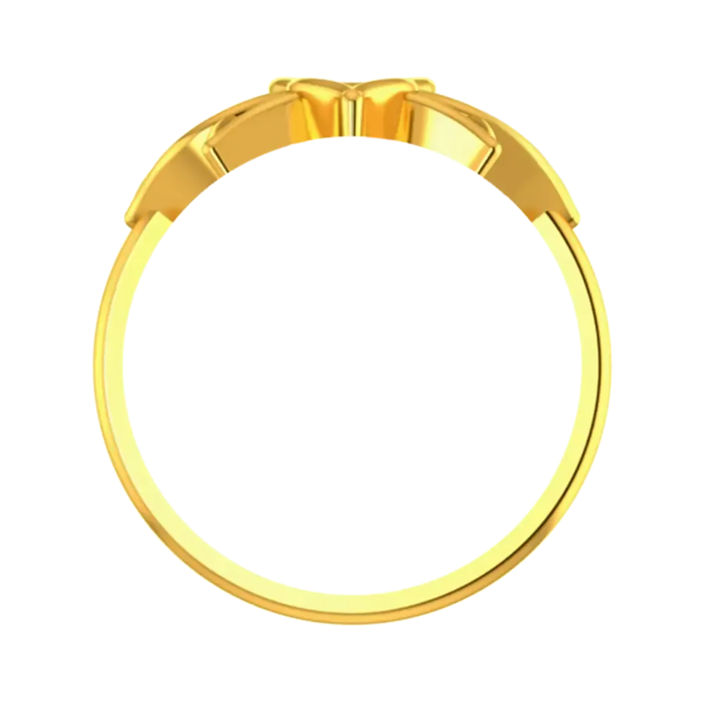 14k Gold Ring With Intricate Design From Amazea Collection