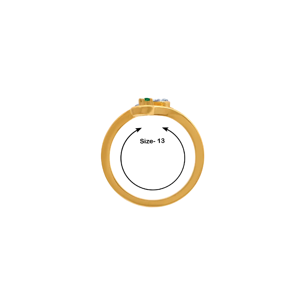 14KT (585) Yellow Gold Ring For Women