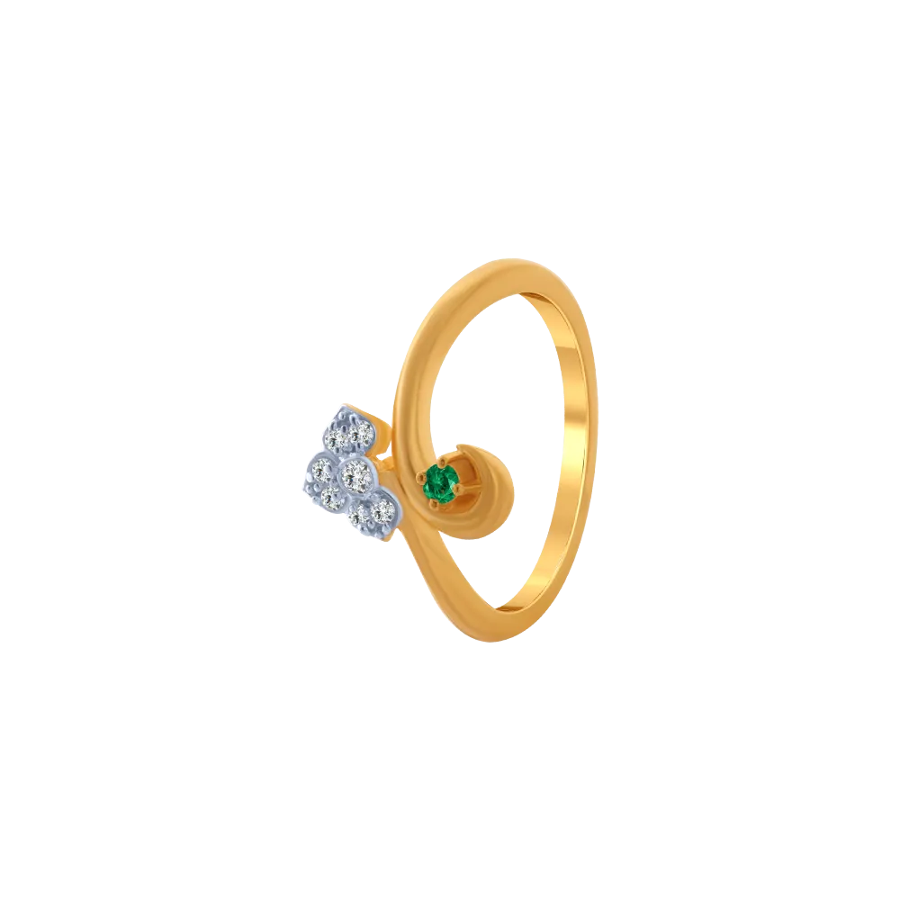 14KT (585) Yellow Gold Ring For Women