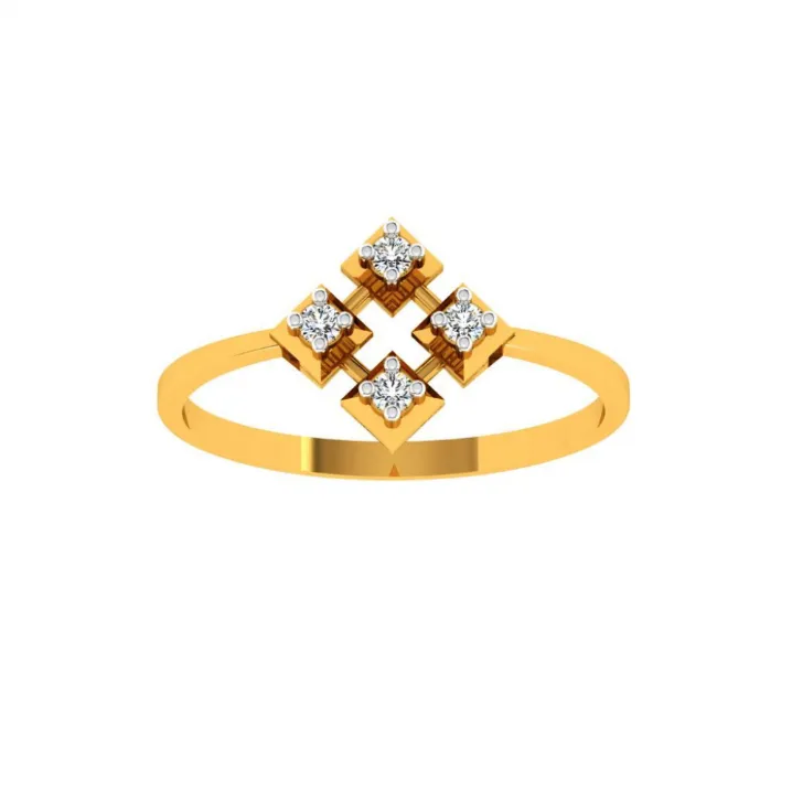 14KT (585) Yellow Gold Ring For Women