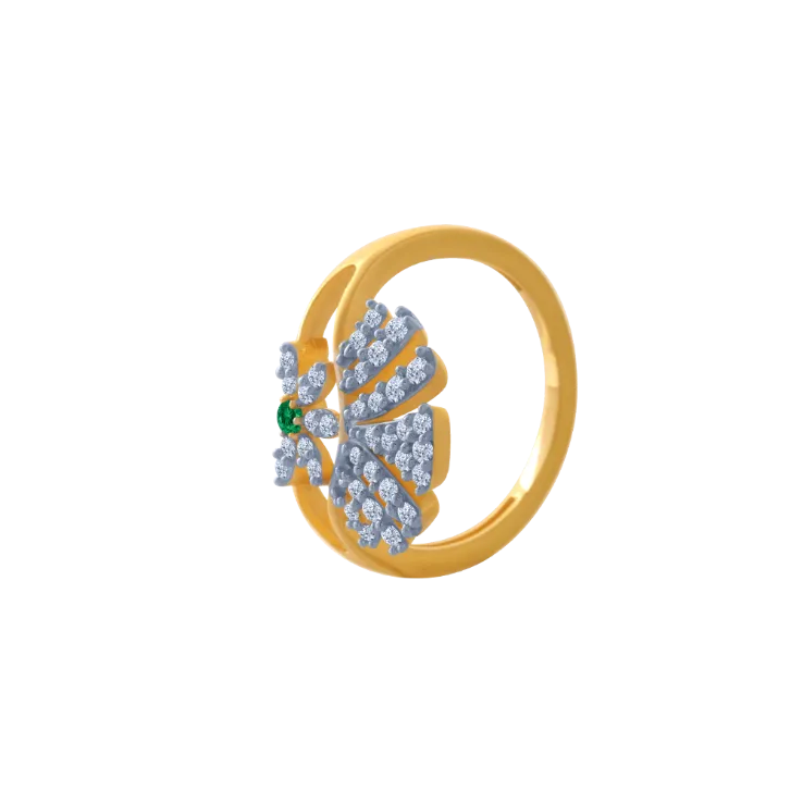 14KT (585) Yellow Gold Ring For Women