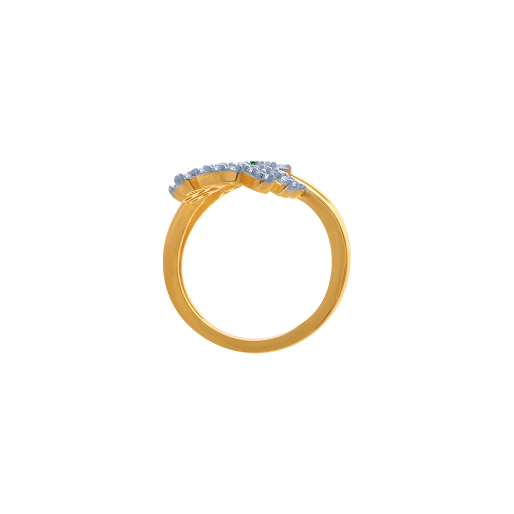 14KT (585) Yellow Gold Ring For Women