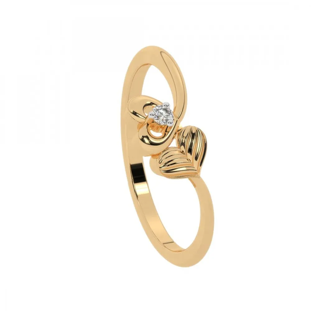 14KT (585) Yellow Gold Ring For Women