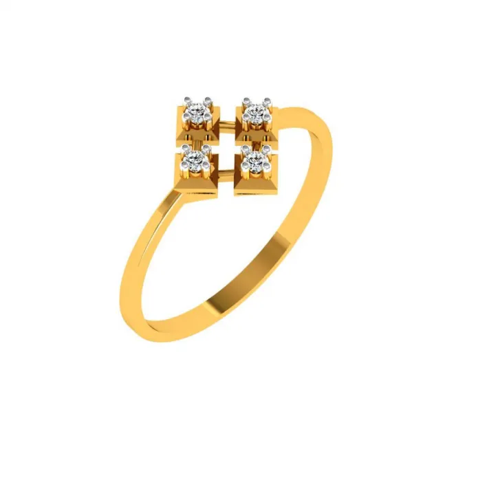14KT (585) Yellow Gold Ring For Women