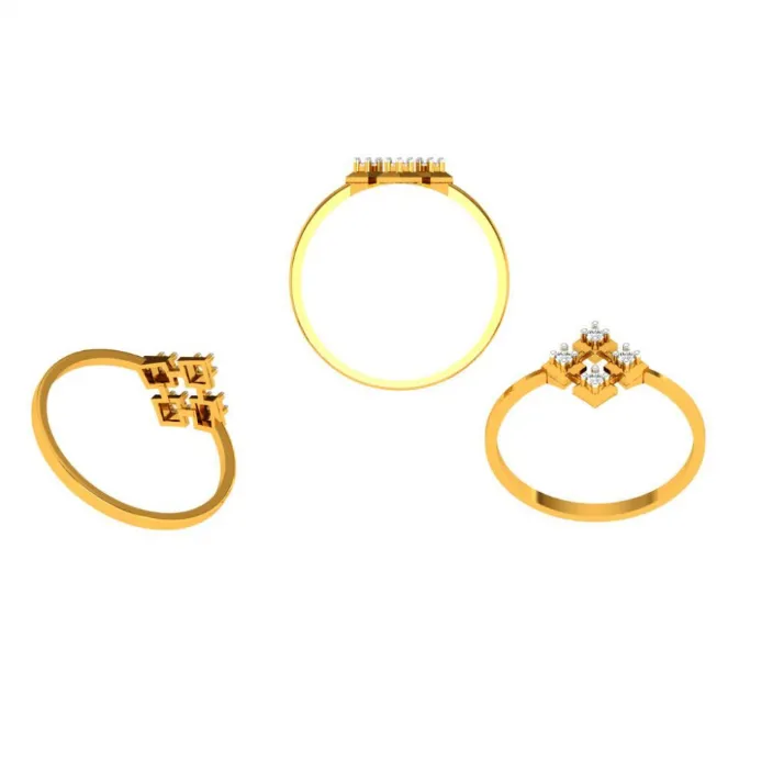 14KT (585) Yellow Gold Ring For Women