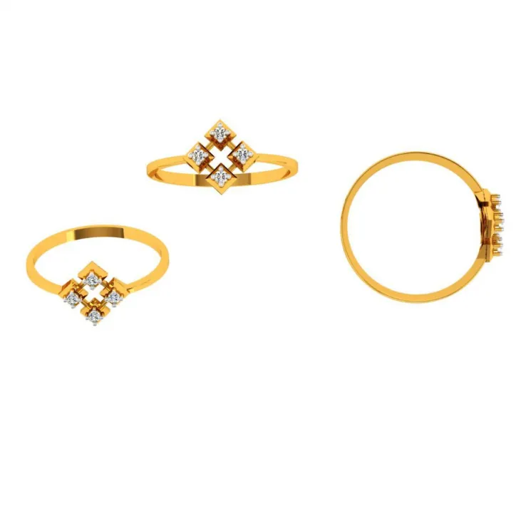 14KT (585) Yellow Gold Ring For Women