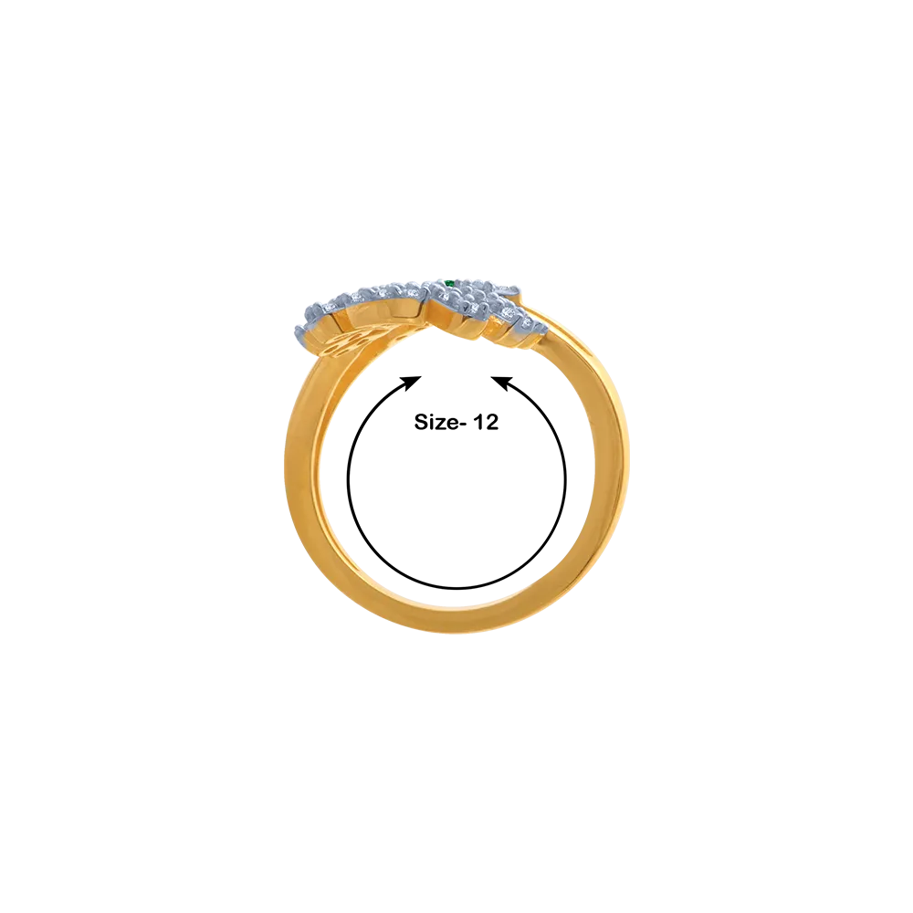 14KT (585) Yellow Gold Ring For Women