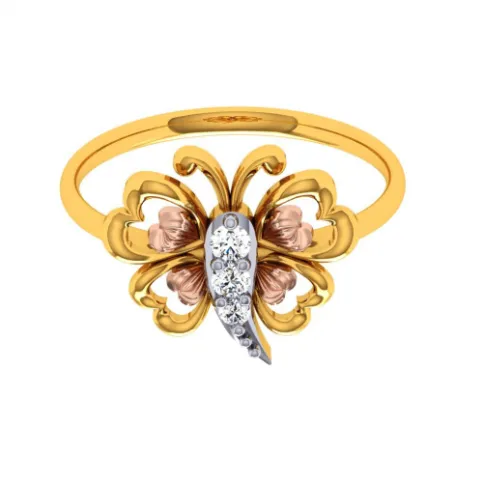 14KT (585) Yellow Gold Ring For Women
