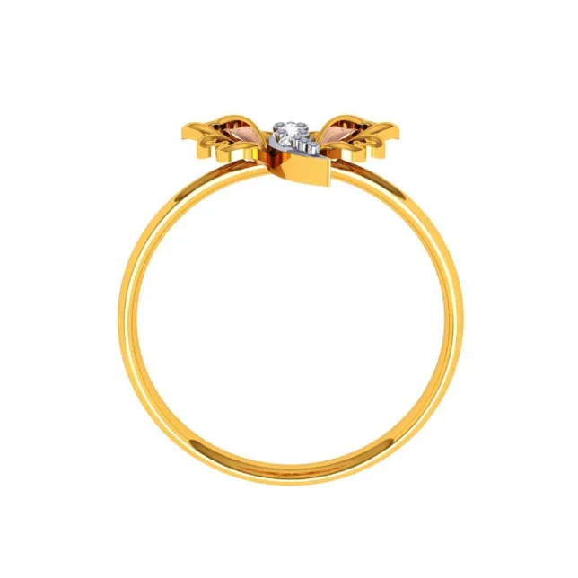 14KT (585) Yellow Gold Ring For Women