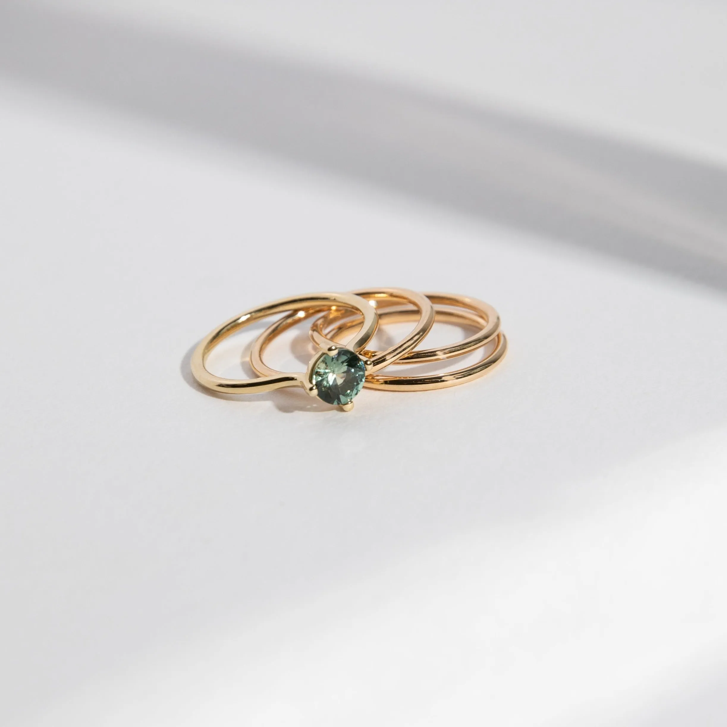 1.5mm Round Band in Gold