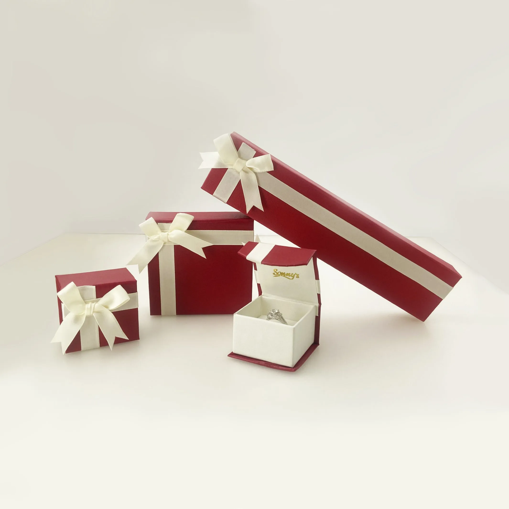 18ct Rose Gold 0.18ct Diamond Set Bow Ring