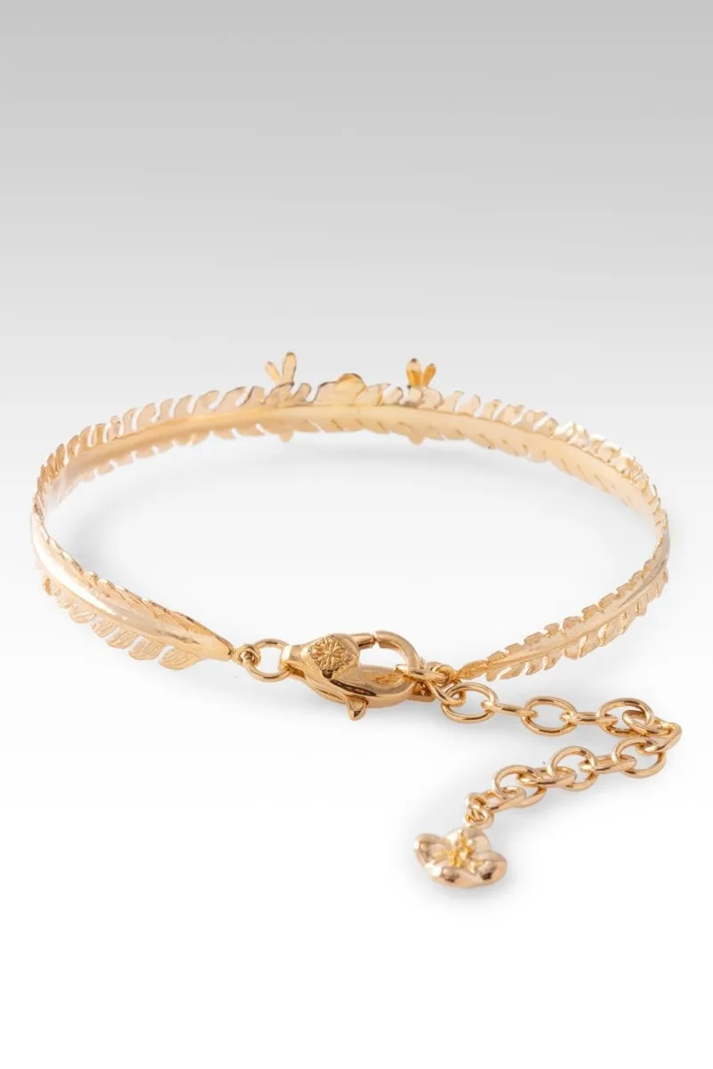 18K Gold Changes Within Bracelet? in White Zircon