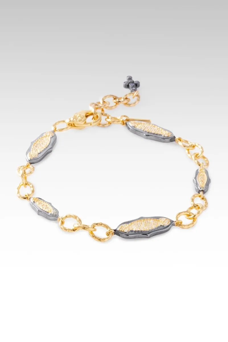18K Gold Passionate Promises Bracelet? in White Zircon