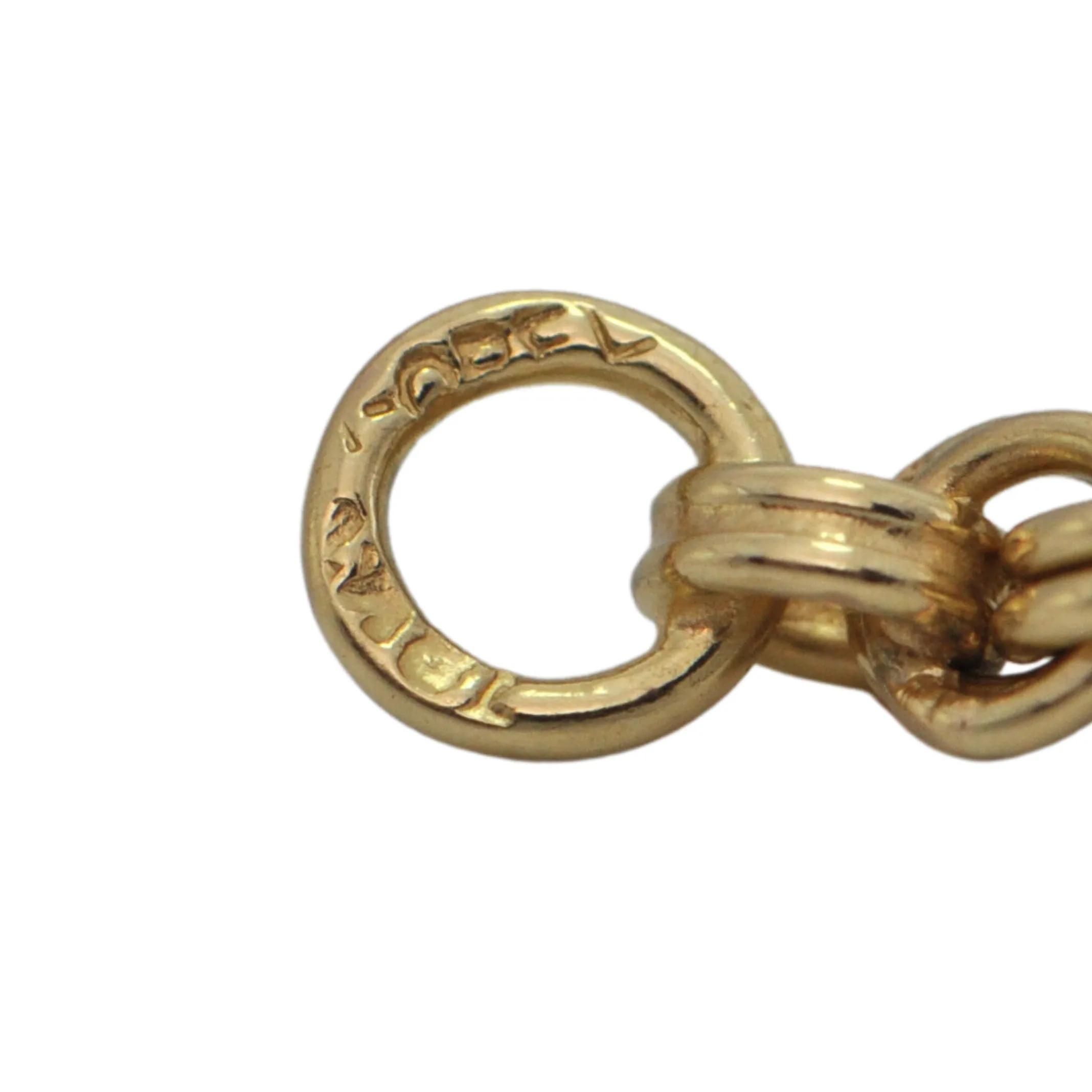 18K Yellow Gold Byzantine Link Necklace