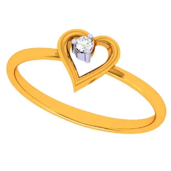 22k One Love Gold Ring
