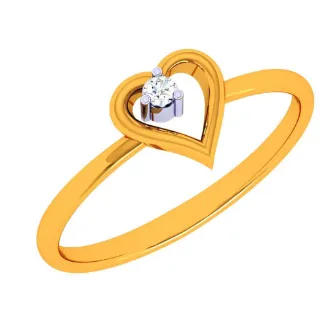 22k One Love Gold Ring