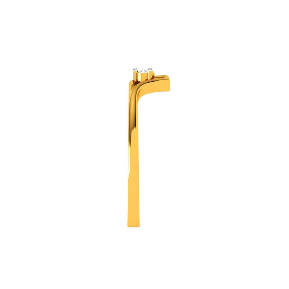 22KT (916) Yellow Gold Ring For Woman