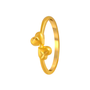 22KT Yellow Gold Ring For Women