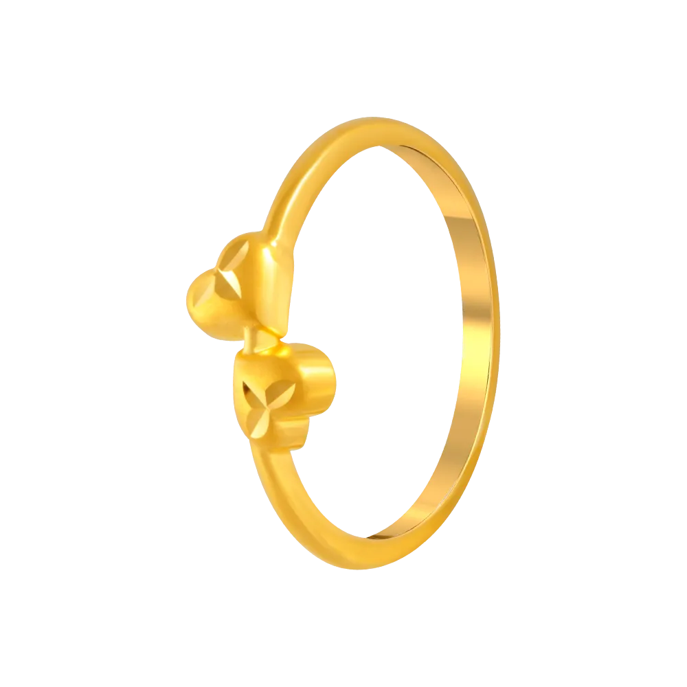 22KT Yellow Gold Ring For Women
