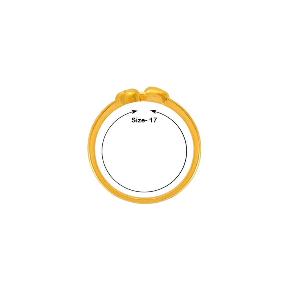 22KT Yellow Gold Ring For Women