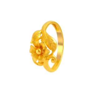22KT Yellow Gold Ring For Women