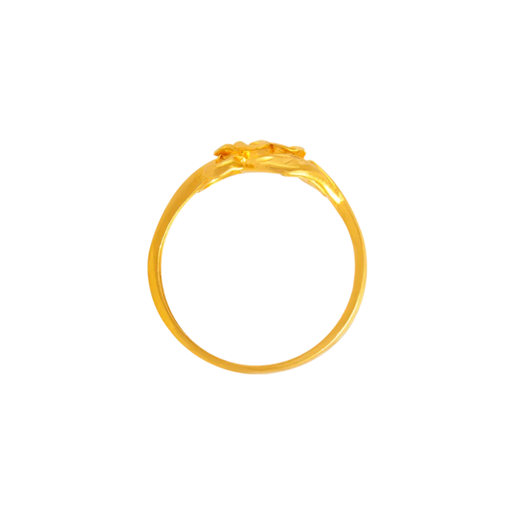 22KT Yellow Gold Ring For Women