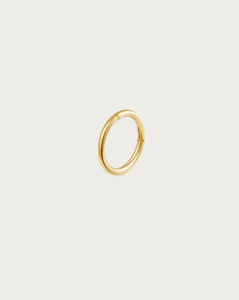 3 Pcs Hoop Helix Earring Set in Gold