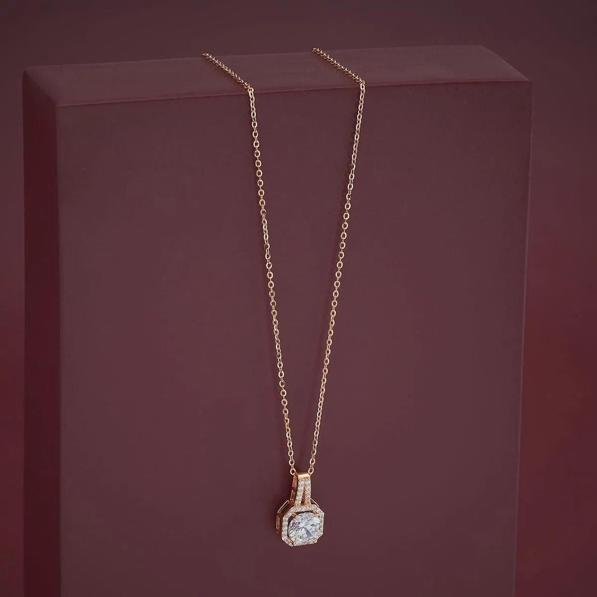 92.5 Silver Pendant with Chain 176484
