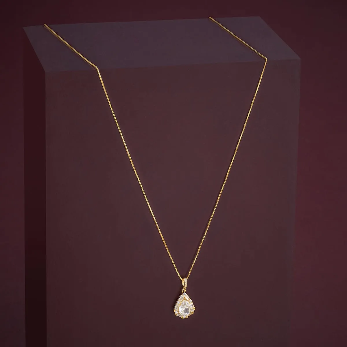 92.5 Silver Pendant with Chain 183003