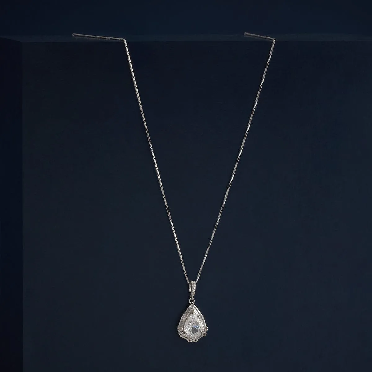 92.5 Silver Pendant with Chain 183003