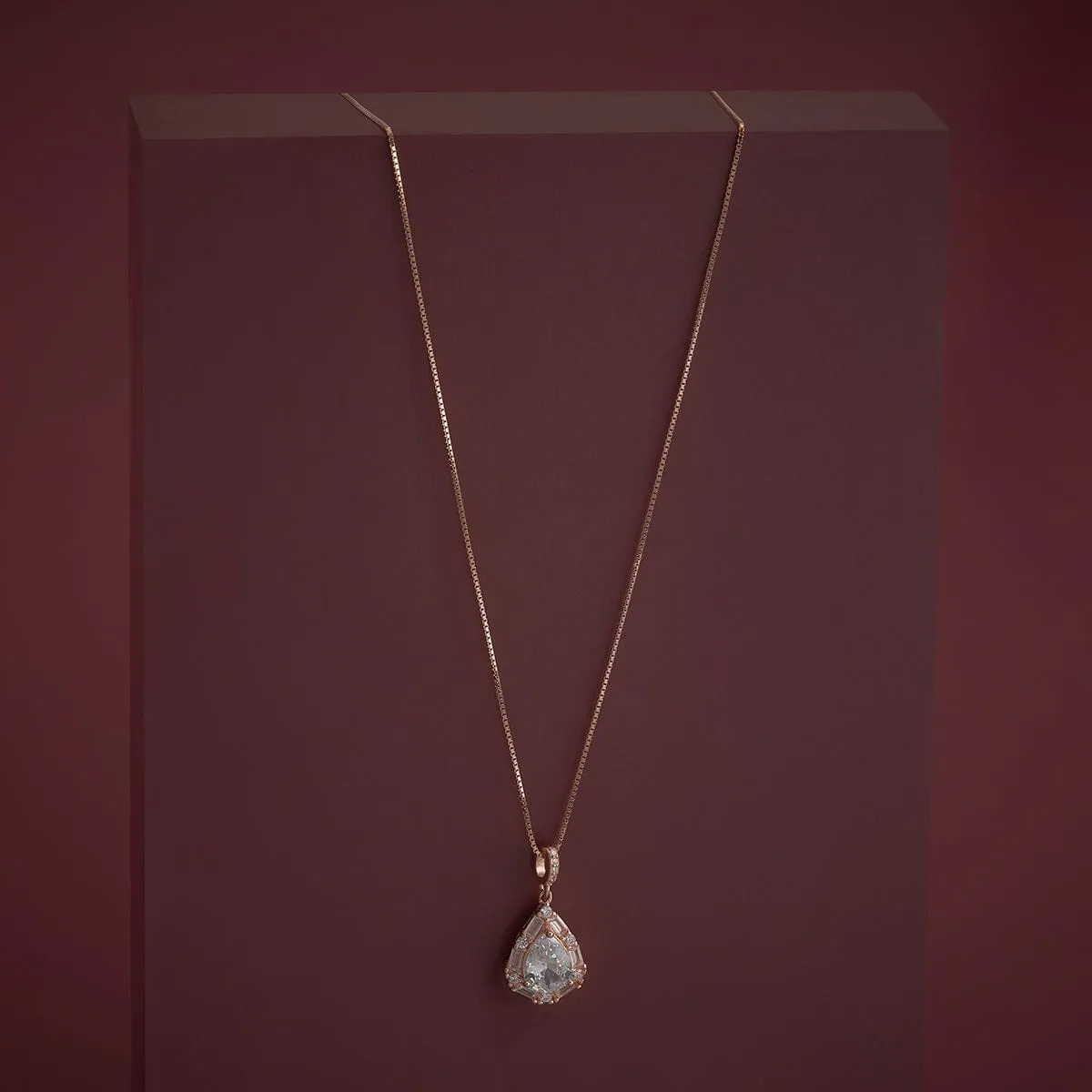 92.5 Silver Pendant with Chain 183003