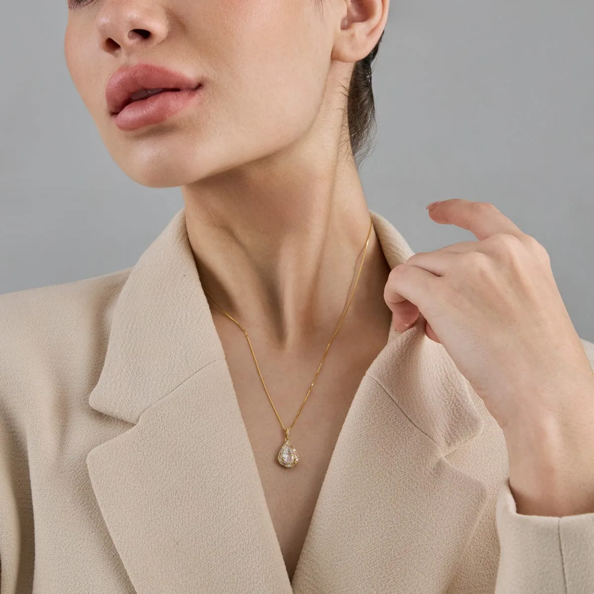 92.5 Silver Pendant with Chain 183003