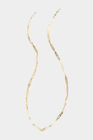 Amore Lettera Chain, Yellow Gold