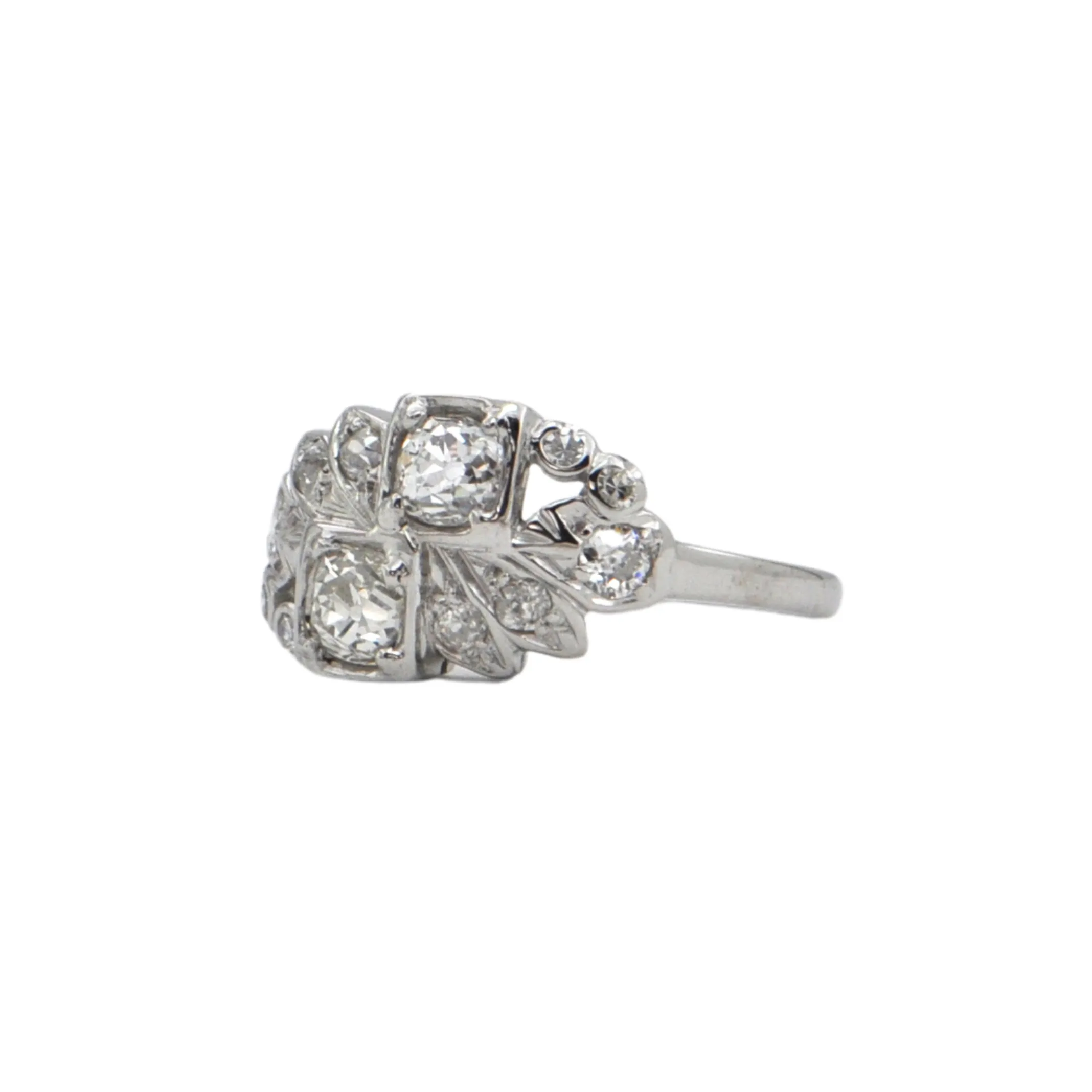 Antique Late Edwardian Diamond Ring (C.1910-1920)