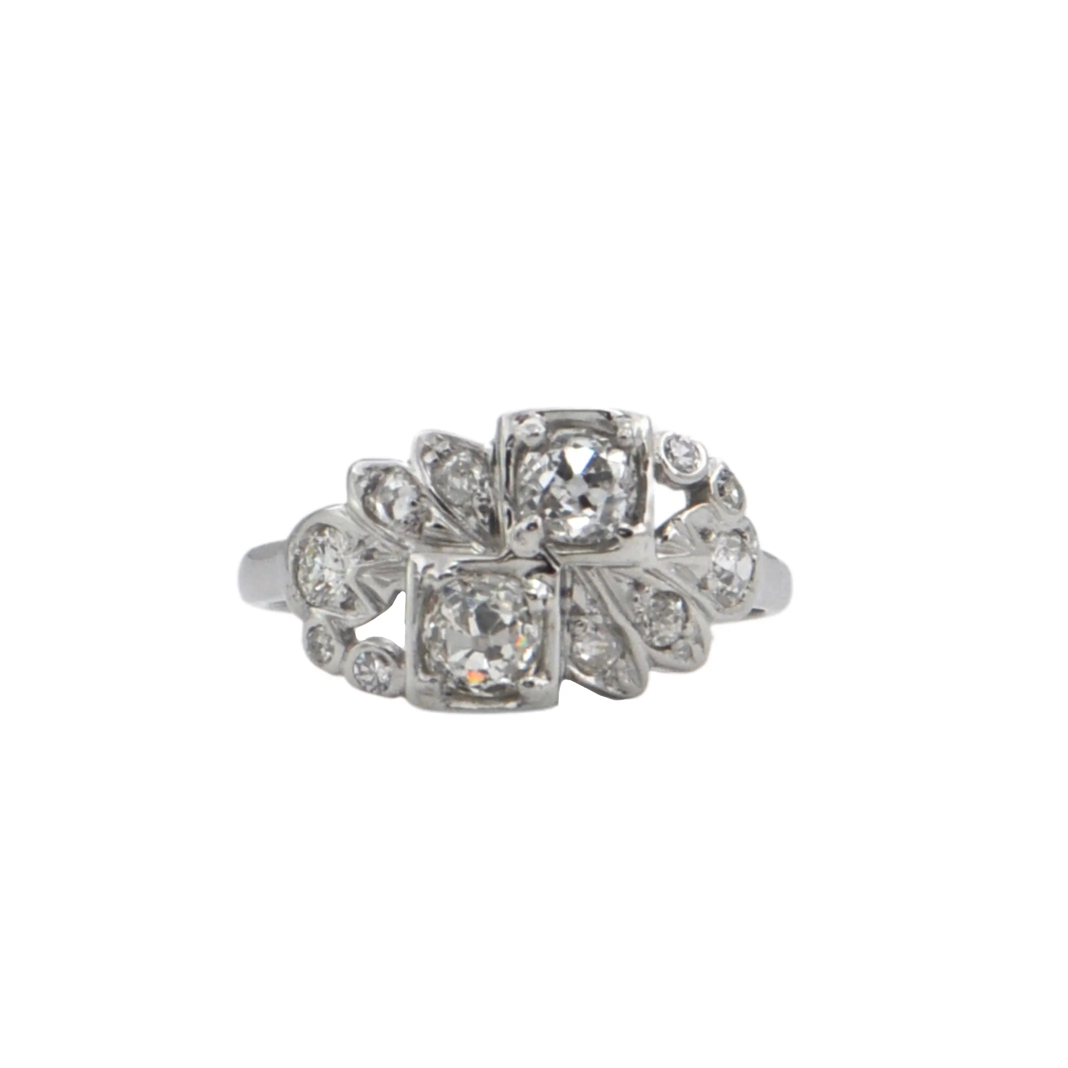 Antique Late Edwardian Diamond Ring (C.1910-1920)