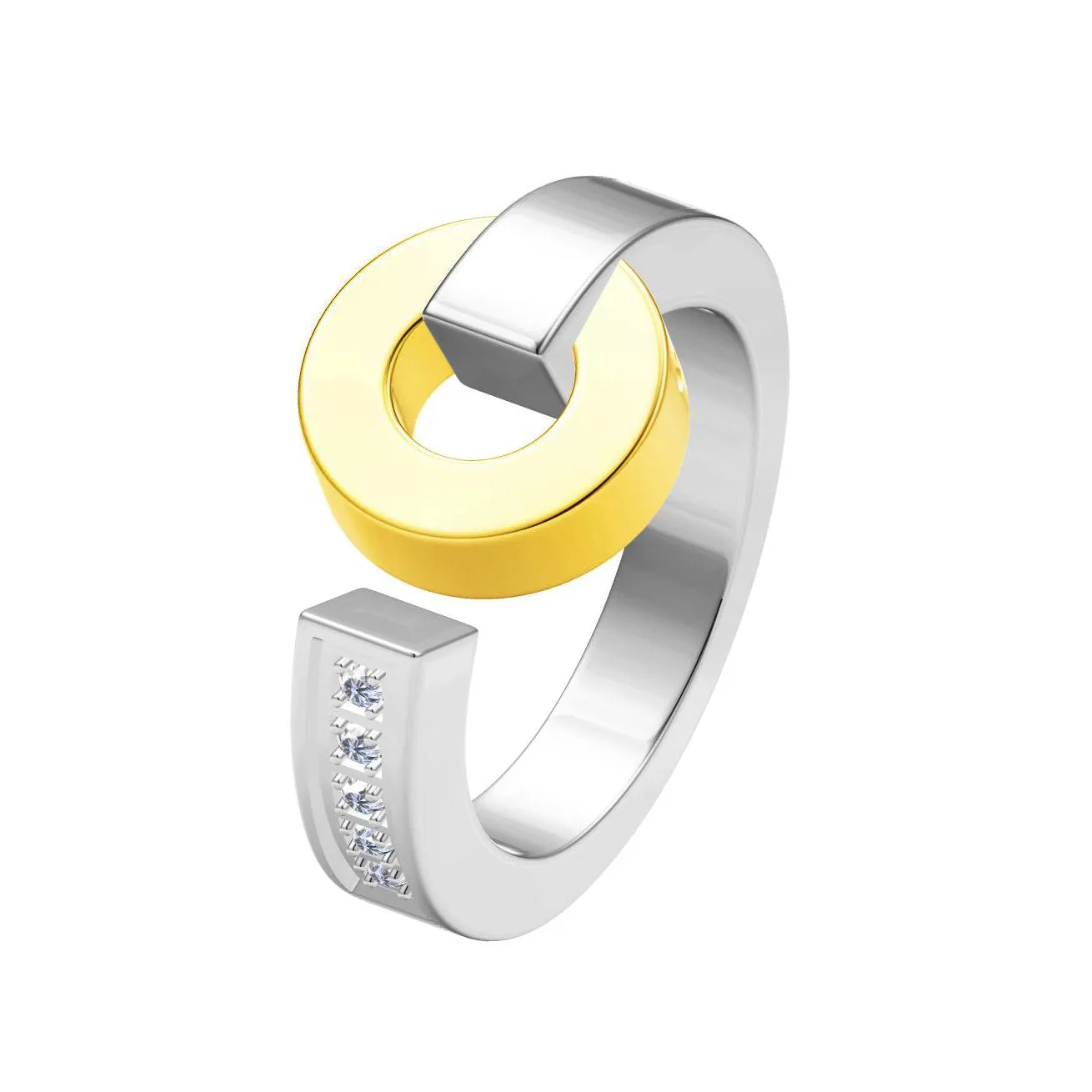 BGL-AN135944 round buckle strip color ring