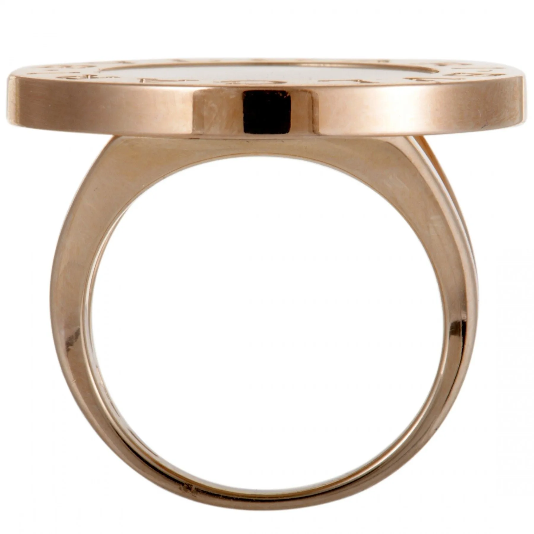 BGL-AN824064 round ring light gold round series ring