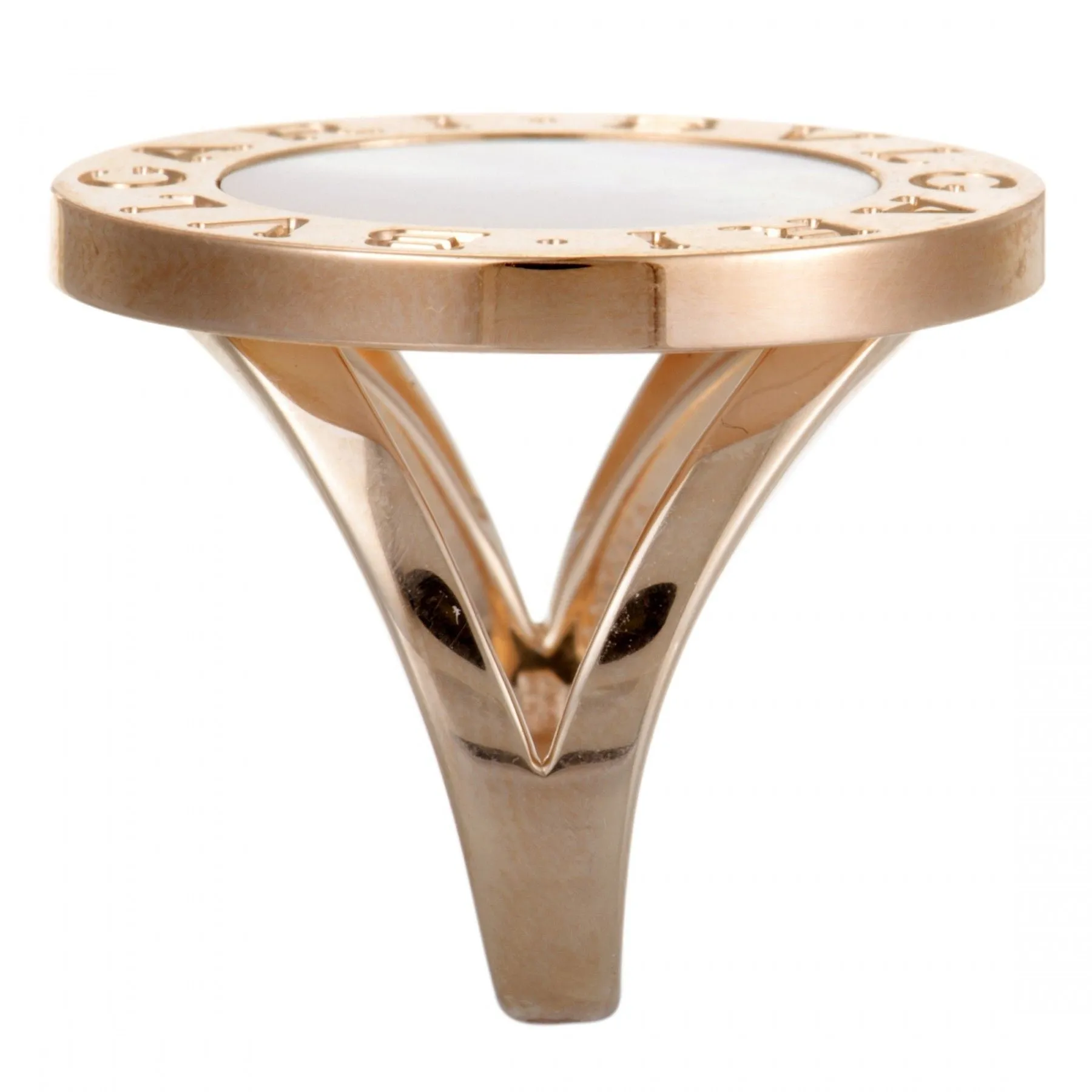 BGL-AN824064 round ring light gold round series ring