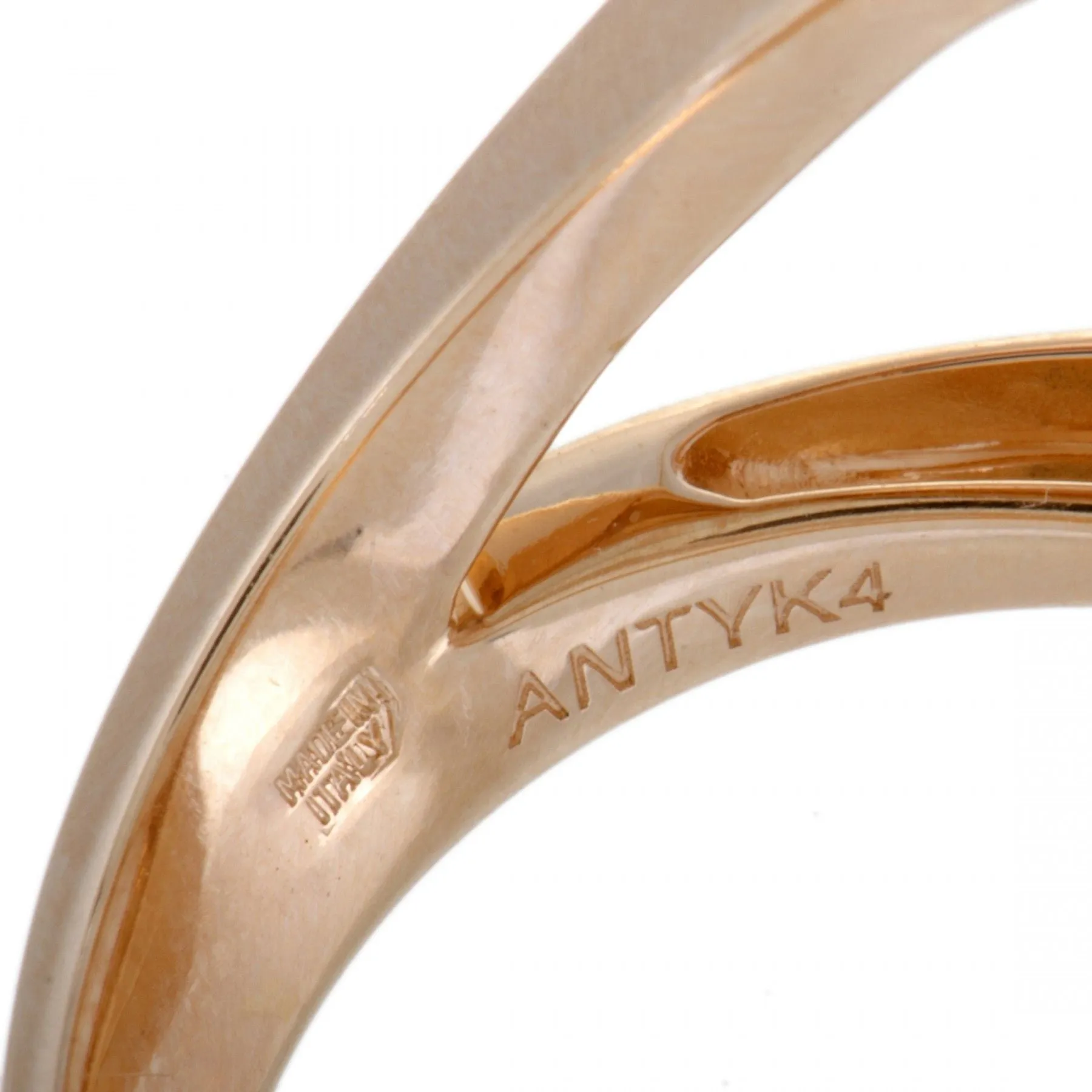 BGL-AN824064 round ring light gold round series ring