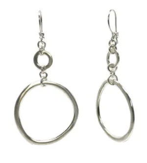 Big & Small Double Drops Earrings