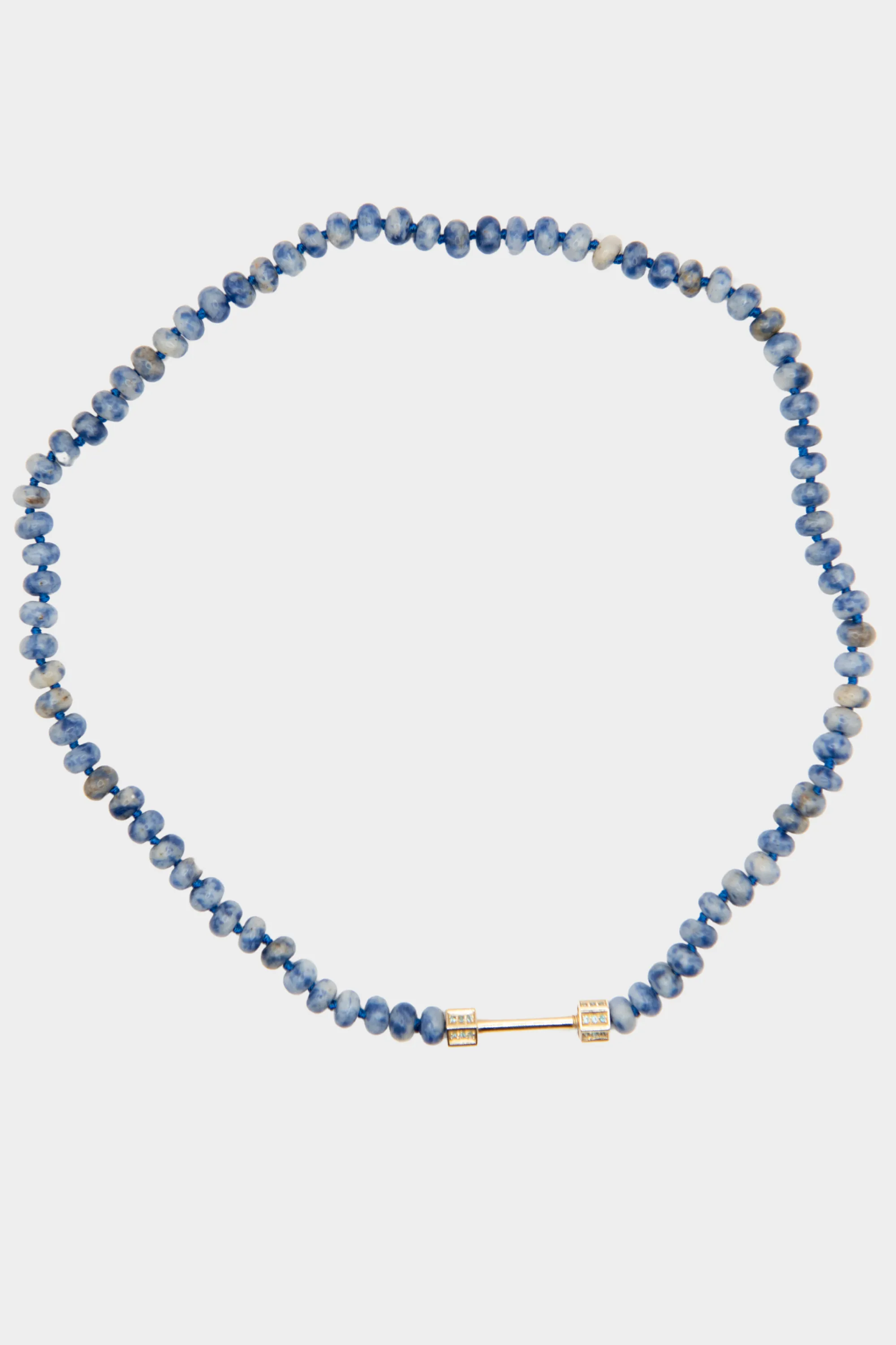 Bosfor Rondelle Bead Strand, Sapphire