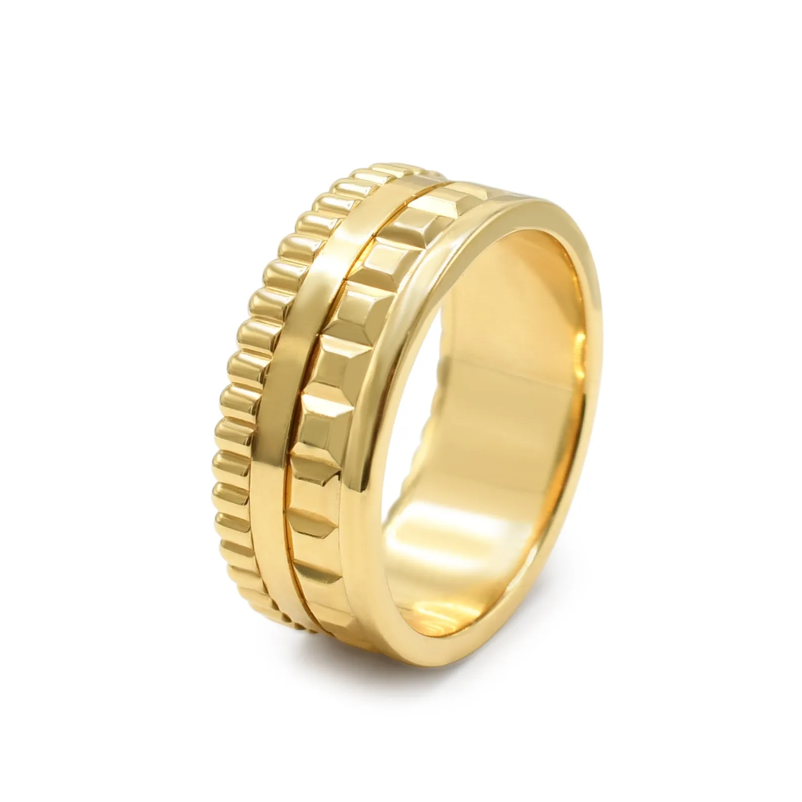 Boucheron Quatre Radiant Ring Size 51 - 18ct Yellow Gold