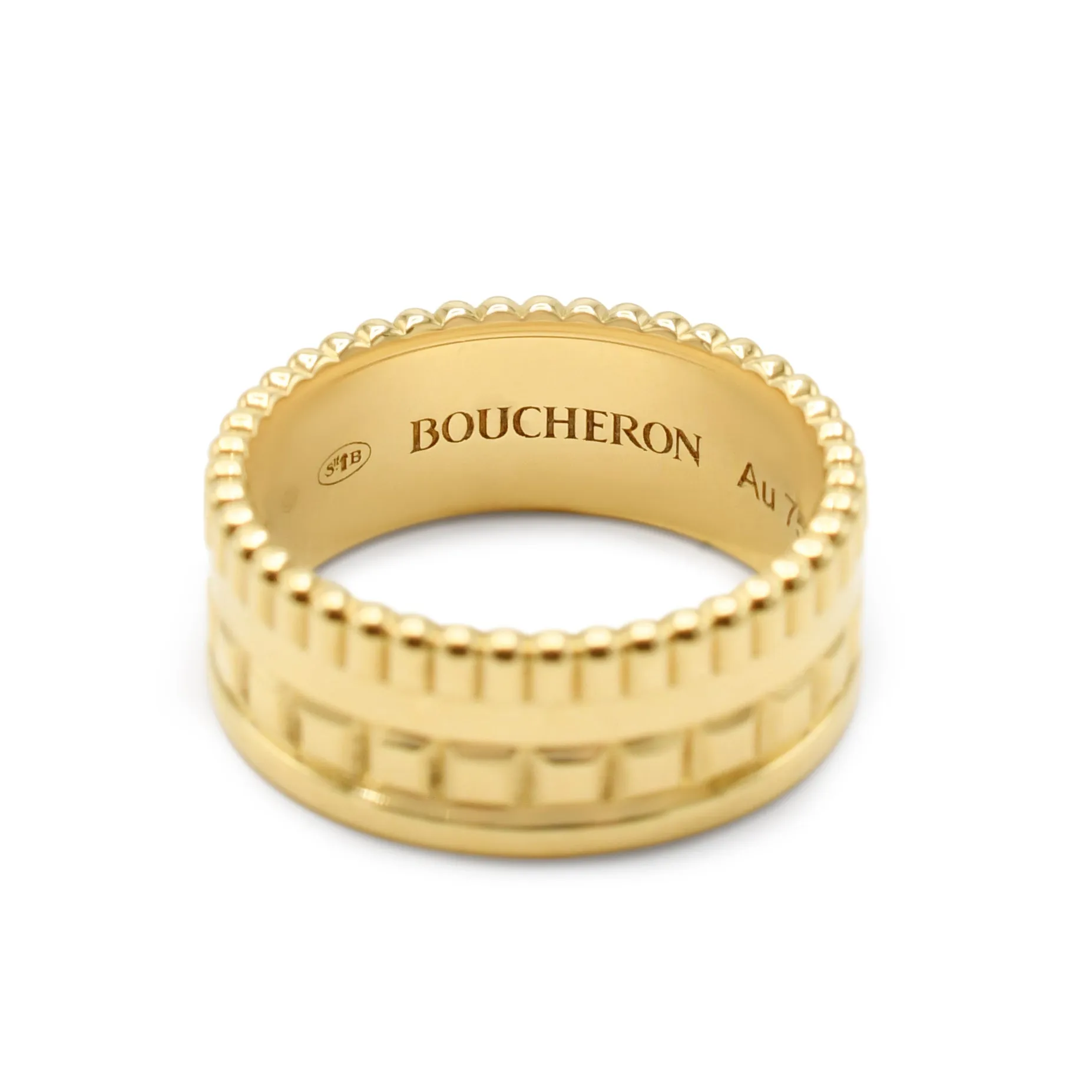 Boucheron Quatre Radiant Ring Size 51 - 18ct Yellow Gold