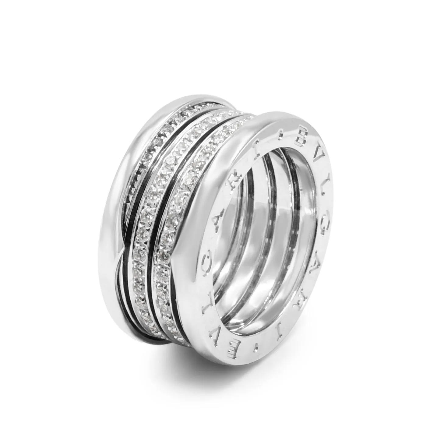 Bvlgari B.zero1 Diamond Ring Size 54
