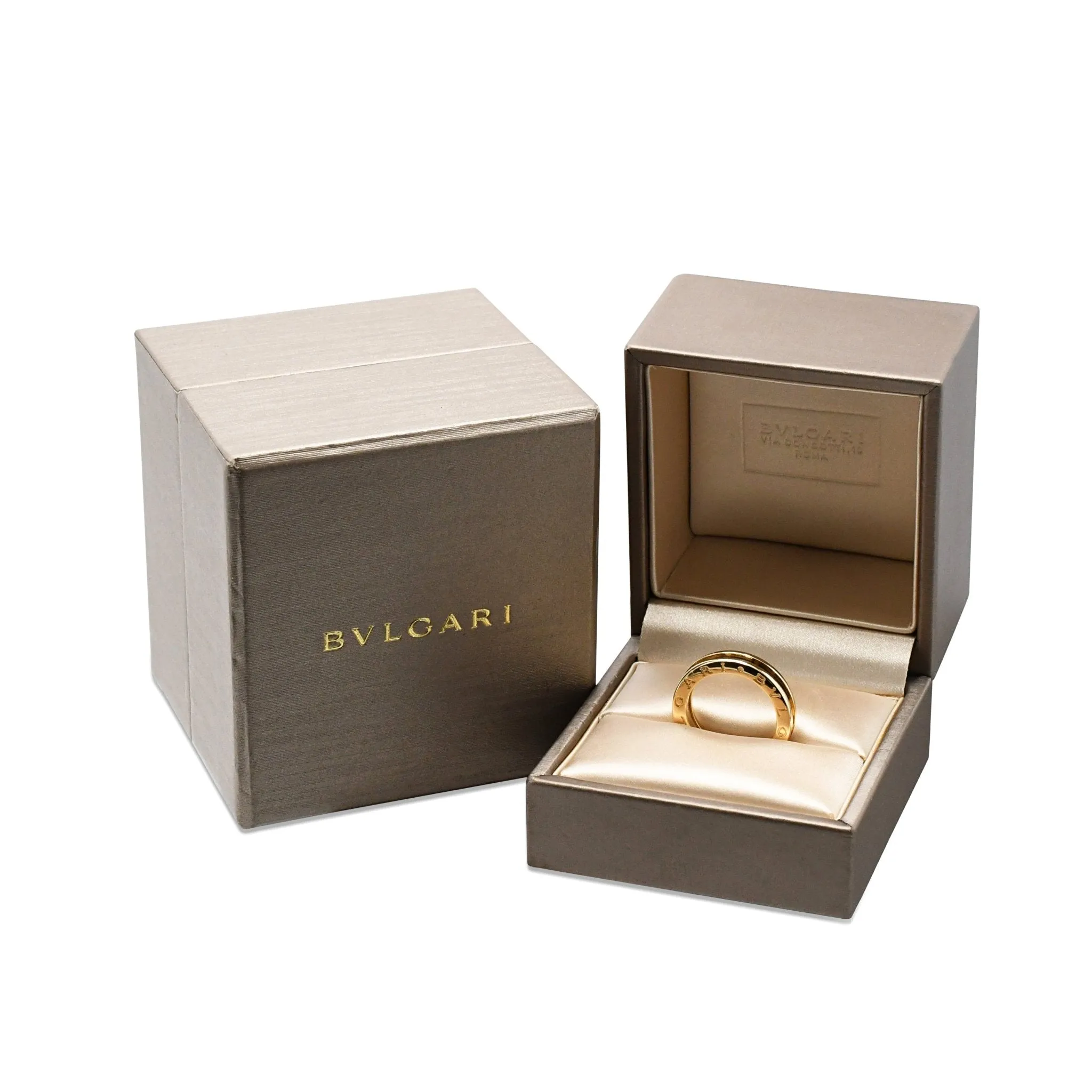 Bvlgari B.Zero1 One-Band Ring Size 53 - 18ct Yellow Gold