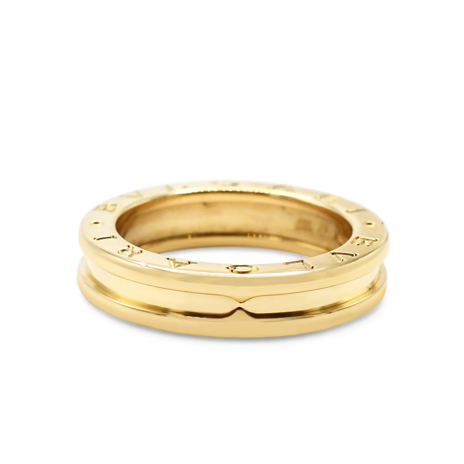 Bvlgari B.Zero1 One-Band Ring Size 53 - 18ct Yellow Gold