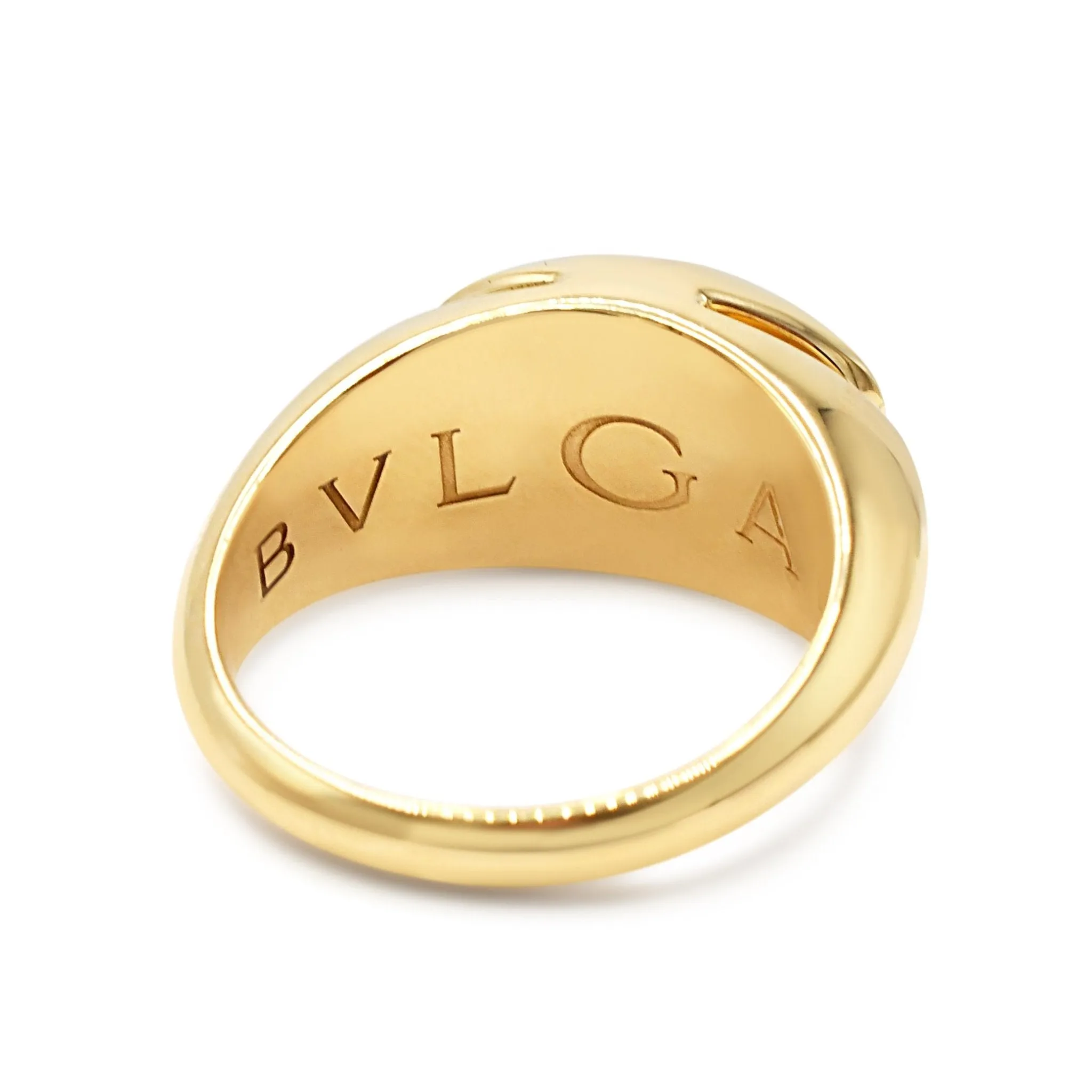 Bvlgari Cabochon Ring Size 57