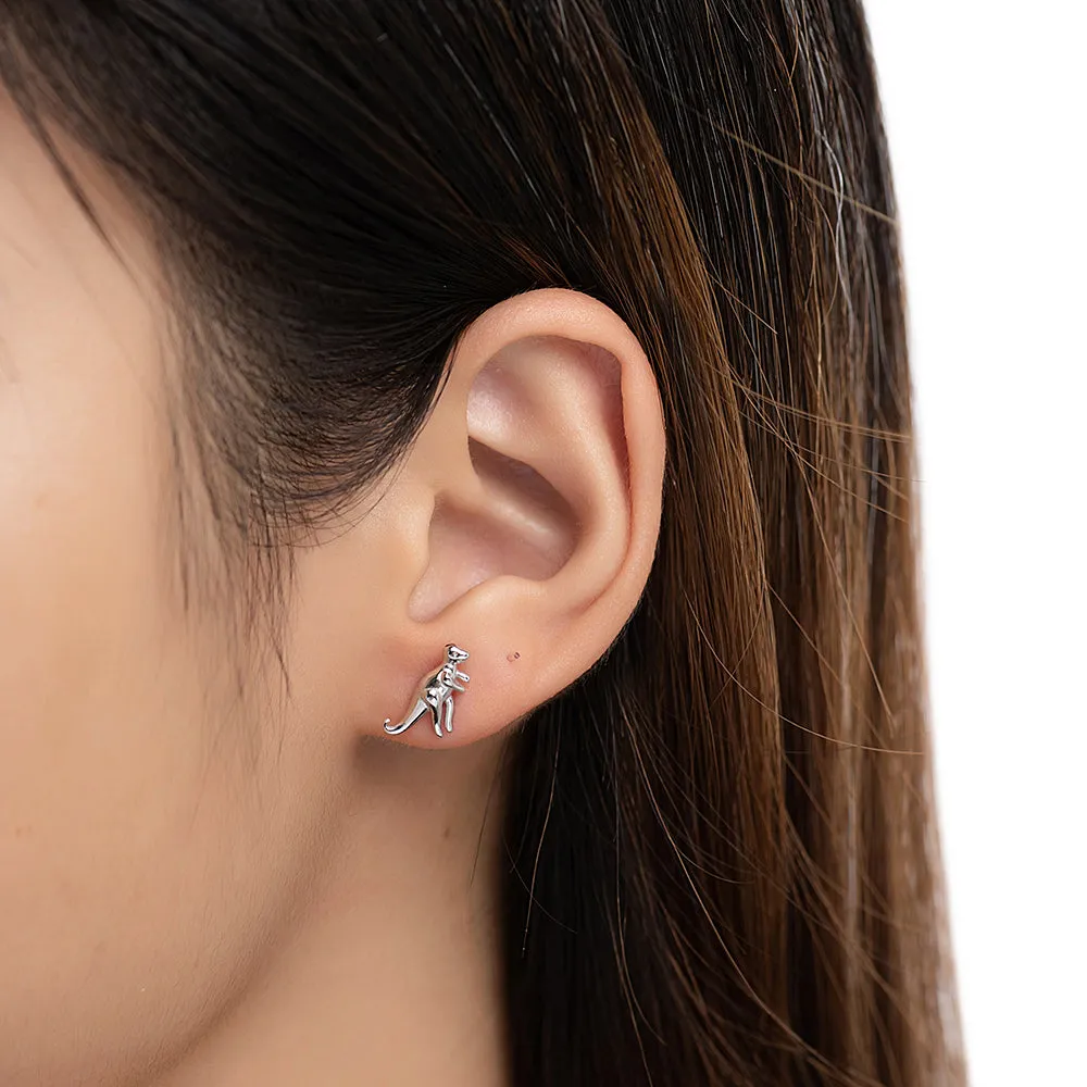 Camel Stud Earrings