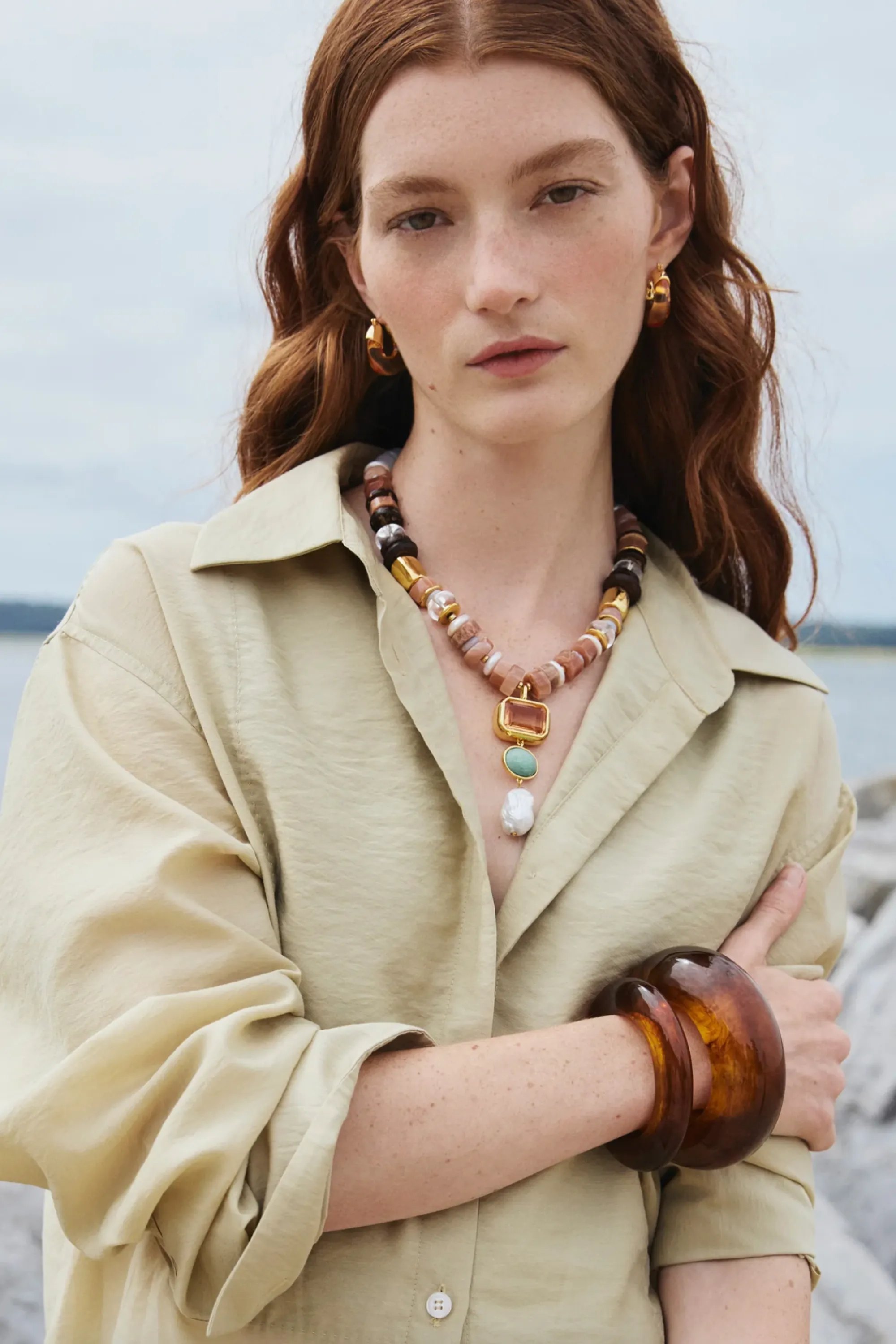 Capri Necklace, Dusk