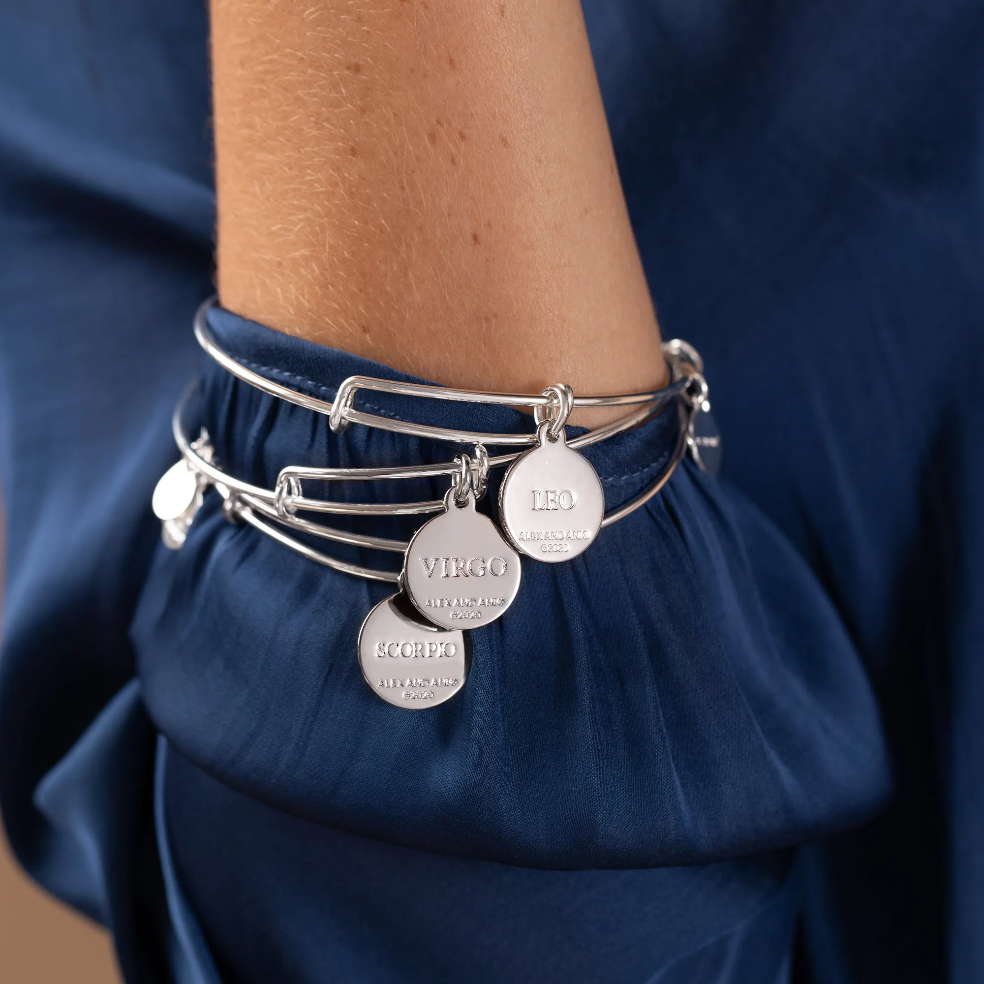 Capricorn Zodiac Charm Bangle